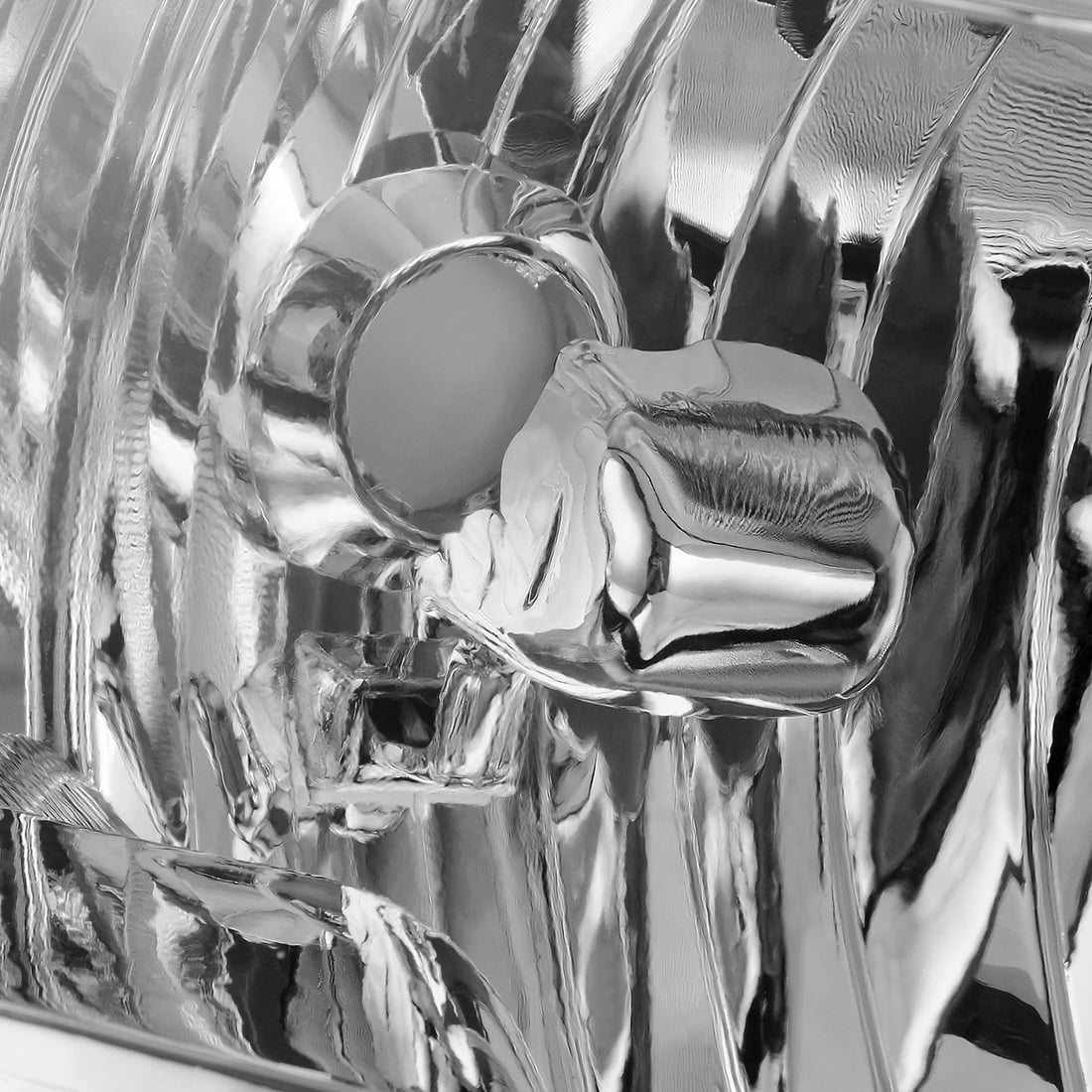RVNI Chrome Headlights For 2009-2012 Dodge Ram 1500 2500 3500 Head Lamps Left+Right