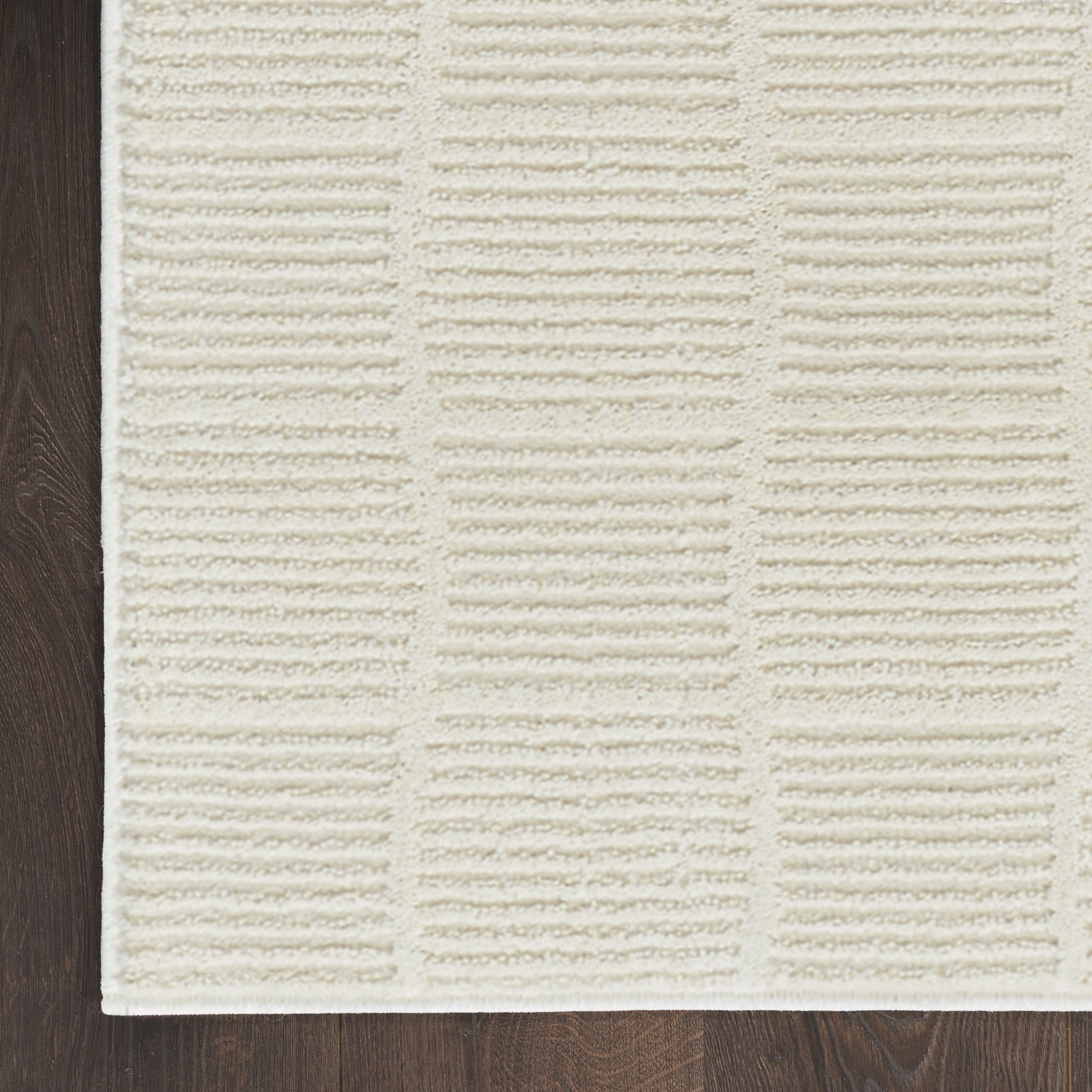 Nourison Renewed 6'6" x 9'2" Ivory Modern Indoor Rug