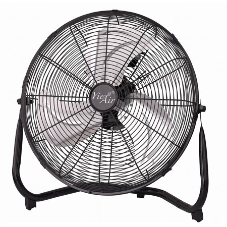 Vie Air 14” Industrial Floor Fan 3 Speed Black (93696353M)
