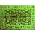 thumbnail image 1 of Ahgly Company Indoor Rectangle Oriental Green Industrial Area Rugs, 8' x 10', 1 of 4