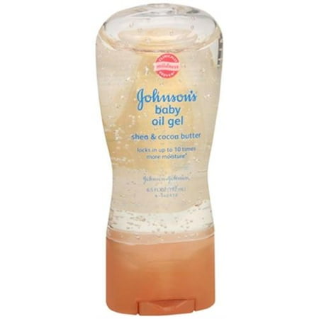 Huile pour bébé Gel de 6,5 oz Johnson (Pack de 6)