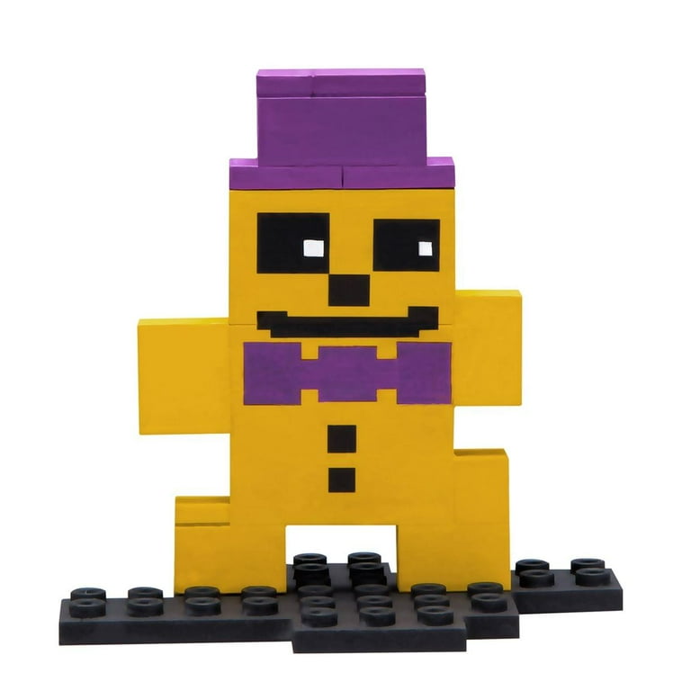 Five Nights at Freddy's 8-Bit Buildable Figure: Plush Fredbear