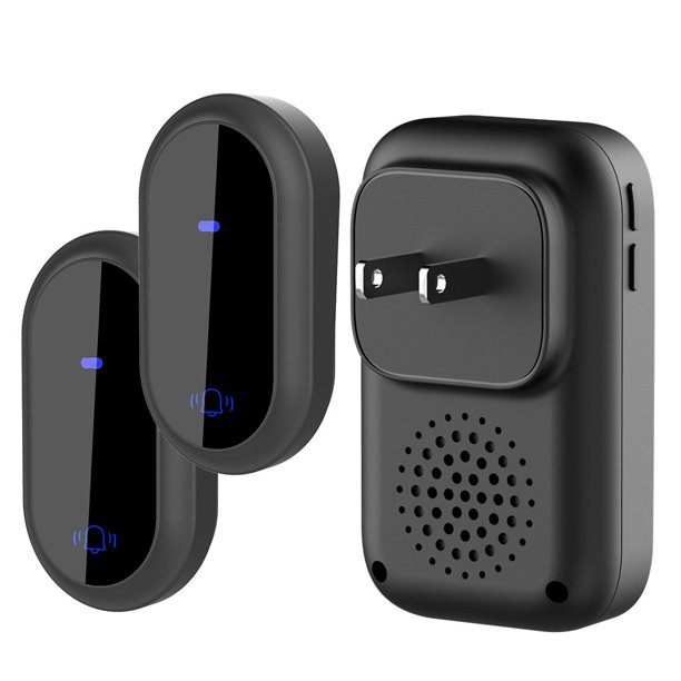 Timbre inalámbrico autogenerador impermeable para exteriores, timbre inteligente de larga distancia para el hogar, buscapersonas inalámbrico 433 para personas mayores