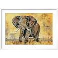 thumbnail image 2 of Art.com Safari Elephant Art Print by Madelaine Morris, White Frame Wall Art, 29" x 21", 2 of 5