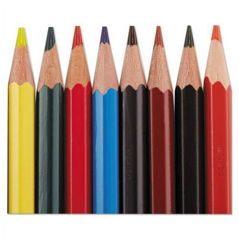 Col-Erase Pencil with Eraser, 0.7 mm, 2B, Assorted Lead and Barrel Colors, Dozen Col-Erase Pencil with Eraser, 0.7 mm, 2B, Assorted Lead and Barrel Colors, Dozen
