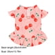 thumbnail image 3 of Ice Silk Pet Floral Dress Cats And Dog Jumpsuit Summer Floral Fresh Cats Clothes, 3 of 6
