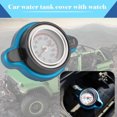 thumbnail image 4 of Car Radiator Cover Thermostatic Gauge  Thermostatic Radiator Cover Radiator  W/temp Gauge Radiators Parts Universal Thermostatic Radiator  Water  Cover Leakproof W/Temperature, 4 of 8