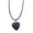 B, variant on Natural Stone Pendant Necklace Heart Shape Crystal Tigers Eye Agates For Women Men Jewelry Making Necklace Charm Gift