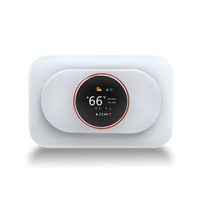 Thermostat Intelligent pour la Maison, Contrôle de Température Programmable Hebdomadaire, Protection IP20, Thermostat à Thermopompe avec Fonction de Verrouillage pour Enfant