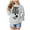 Grey [Halloween Sweaters for Women Clearance Sales] FALLDEALS072326, variant on Halloween Sweatshirt for Women Funny X-Ray Skeleton Printed Maternity Sweaters Pregnancy Announcement Oversized Tops Womens Fall Fashion Clothing Orange, XXL