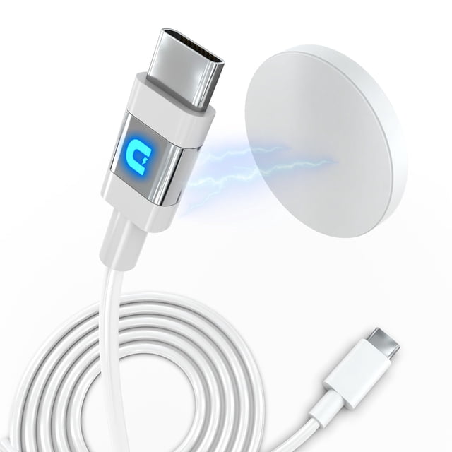Cable USB-C MAGNICPRO de 3 m magnético, carga rápida de 60 W