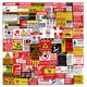thumbnail image 1 of Pegatinas, 75 unidades por lote, advertencias, etiquetas de seguridad, señales de advertencia, 1 of 4