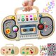 thumbnail image 1 of Radio LED Montessori Busy Board Ansee con interruptores y música, 1 of 7