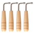 thumbnail image 1 of WRITWAA 4Pcs Universal Lyre Harp Tuning Wrenches Light Yellow Portable Precision Tuning Tool, 1 of 8