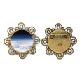 thumbnail image 1 of La capa de atmósfera, nubes blancas Broche de flores, regalo de joyería para mujeres y niñas Unbranded M, 1 of 3