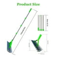 thumbnail image 2 of Thatch Rake, 12.8-Inch Wide Lawn Thatching Rake, Alloy Steel Efficient Lawn Grass Rake For Cleaning Dead Grass, Soil Rake For Backyard Garden, 2 of 9