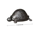 thumbnail image 3 of Turtle Shaped Decorative Dish With Open And Detachable Lid – Natural Garden And Home Accent, 3 of 4