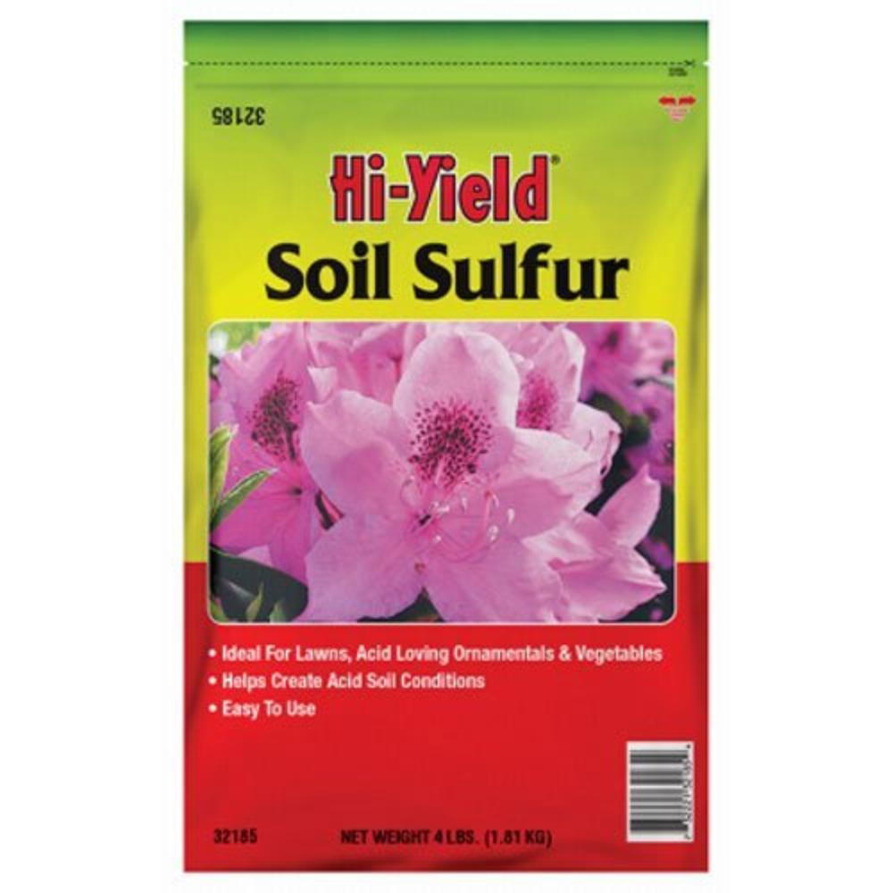 Soil Sulfur, 4 lb, 90 Sulphur By Voluntary Purchasing Group Walmart