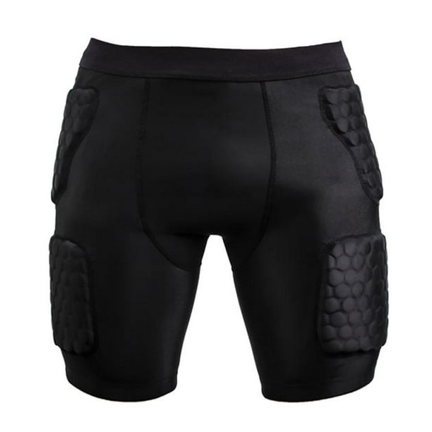 Shorts De Compresión Acolchados Antideslizantes De Béisbol Break Through Slider L Negro SM SunniMix Shorts de compresión