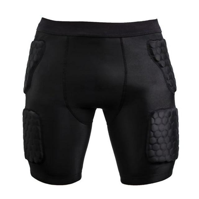 Shorts De Compresión Acolchados Antideslizantes De Béisbol Break Through Slider L Negro Sunnimix Shorts de compresión