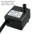 thumbnail image 2 of Uxcell 85 GPH (320L/H, 5W, 110V) Submersible Water Pump US Plug for Pond Aquarium with 4.9ft (1.5M) Power Cord, 2 of 5