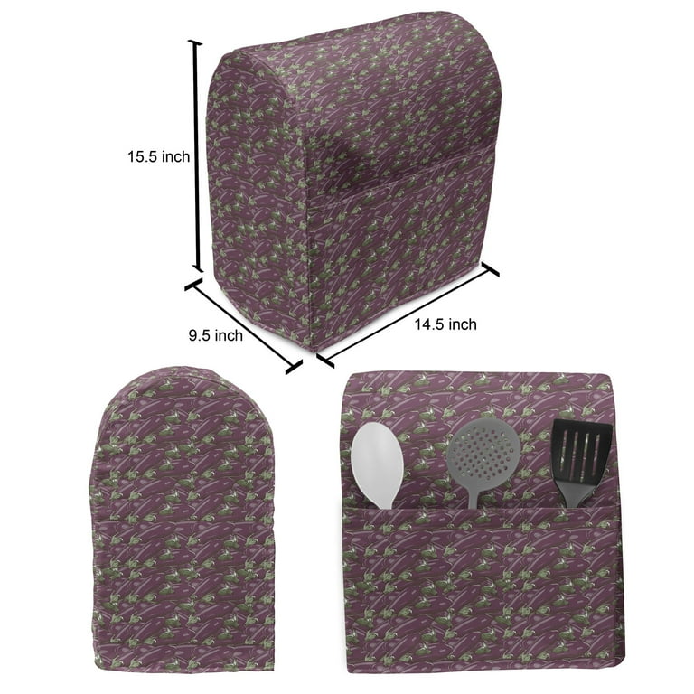 Eggplant Stand Mixer Cover Retro Inspired Stacks Of Delicious Eggplants Product Nature Ingredient Cusine Food Kitchen Appliance Organizer Bag With Pockets 5 Quarts Purple By Ambesonne Com - Eggplant Color Paint Kitchenaid Eggplant Stand Mixer Cover Retro Inspired Stacks Of Delicious Eggplants Product Nature Ingredient Cusine Food Kitchen Appliance Organizer Bag With Pockets 5 Quarts Purple By Ambesonne Com - Eggplant Color Paint Kitchenaid