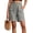 Grey, variant on Womens Lightweight Shorts Amboo Hemp with Pockets High Waisted Stretch Shorts for Women Summer Walking Biker Shorts Black,M