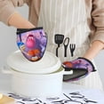 thumbnail image 6 of Lsque inside out 2 Pattern Non-Slip Mini Oven Mitt Set，Mini Oven Gloves Silicone Heat Resistant Cooking Pinch Mitts Potholder for Kitchen Cooking & Baking, 6 of 7