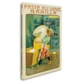 thumbnail image 2 of Vintage Apple Collection 'Barilla Pasta Egg' Canvas Art, 2 of 3