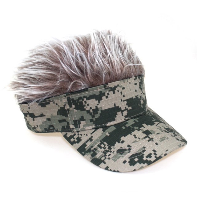 Camouflage Baseball Cap Show Wigs Caps Sunshade Hip Hop Hat