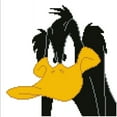 thumbnail image 2 of Diamond Painting Kit Intermed Daffy Duck, 2 of 3
