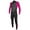 Black/Berry, variant on O'Neill Youth Reactor-2 3/2mm Back Zip Full Wetsuit