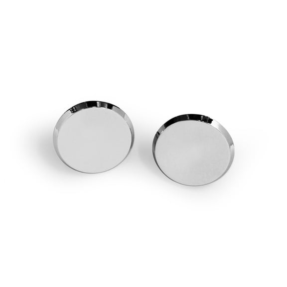 1-1/2 in Chrome Plated Round Cabinet Knob (2-Pack)