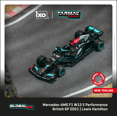thumbnail image 1 of Tarmac Works x IXO 1:64 2021 F1 MB W12 E Performance #77 V.Bottas Turkish / #44 L.Hamilton modelo de coche británico Fivean unisex, 1 of 1