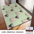 thumbnail image 3 of Cartoon Pug Dog Door Rugs,Washable Non Slip Door Mats Indoor,Decorative Door Mats,Entry Mat Indoor for Entrance,Bedroom,Kitchen,Bathroom,20"x32", 3 of 6