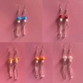 thumbnail image 3 of Colgante de seta, pendientes colgantes, dije de cuarzo para decoración de mujeres y niñas, 3 of 5