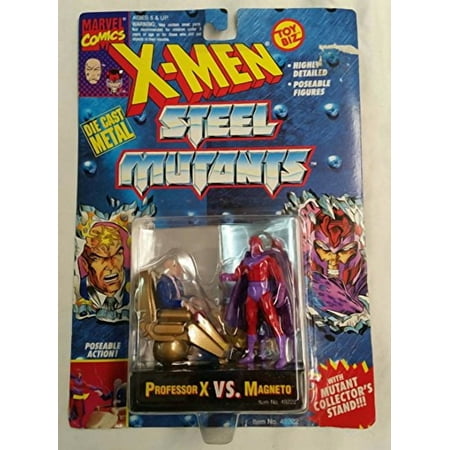 Toy Biz X-Men Steel Mutants Professor X Vs. Magneto