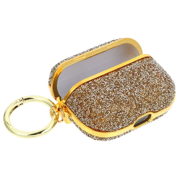 GOOHOCHY Earbuds Protective Case Non Scratch Golden 1Pc