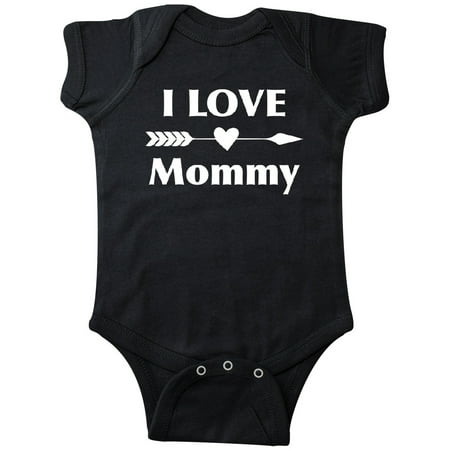

Inktastic I Love Mommy Gift Baby Boy or Baby Girl Bodysuit