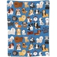 thumbnail image 6 of Yibo Tulips Floral Blanket Flannel Soft and Comfortable Anti-static Bed Sofa Blanket, 6 of 6