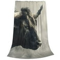 thumbnail image 2 of Susaid Mystical Bull in Fog Print Microfiber Cleaning Cloth, Multi-Functional Cleaning Towels, Highly Absorbent Cleaning Rags,Cleaning Cloths for Car Kitchen Home-50"x40", 2 of 7