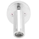 thumbnail image 5 of Luz de lectura LED de 12 a 24 V, 3 W, lámpara de noche para dormitorio, aleación de aluminio cromado para barco, RV, SUV, remolque, plateado, blanco neutro, 5 of 12