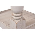 thumbnail image 2 of Rustic French Rectangle Side End Table in Distressed White/Brown Wood, 2 of 8