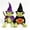 1C - 2 Pack, variant on Clearance Halloween Wizard Frog Plush Toys, 12" Cute Purple Hat Frog Witch Stuffer with Cape Pumpkin Bowl, Collectible Plush Decor for Shelf Desk Room, Halloween Birthday Gift for Kiddo Women Men