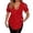 RD1, variant on Elegant Glitter Lace Collar Short Sleeve T-Shirt Fashion Casual Blouse Top With Rhinestone Details Oversized T-shirts Short Sleeve Crewneck Casual Tops