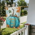 thumbnail image 4 of YladaFaie Fall Pumpkin Blue Autumn Thanksgiving 12.5x18 Inch Garden Flags Double Sided for Outside Yard Flags Garden Decor,Fall Watercolor Bird Garden Flag, 4 of 7