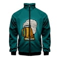 thumbnail image 3 of Chaqueta con estampado 3D de cerveza para hombre, ropa de calle moderna, abrigo de manga larga de gran tamaño, chaquetas con cremallera para exteriores, ropa Harajuku para niños, 3 of 5