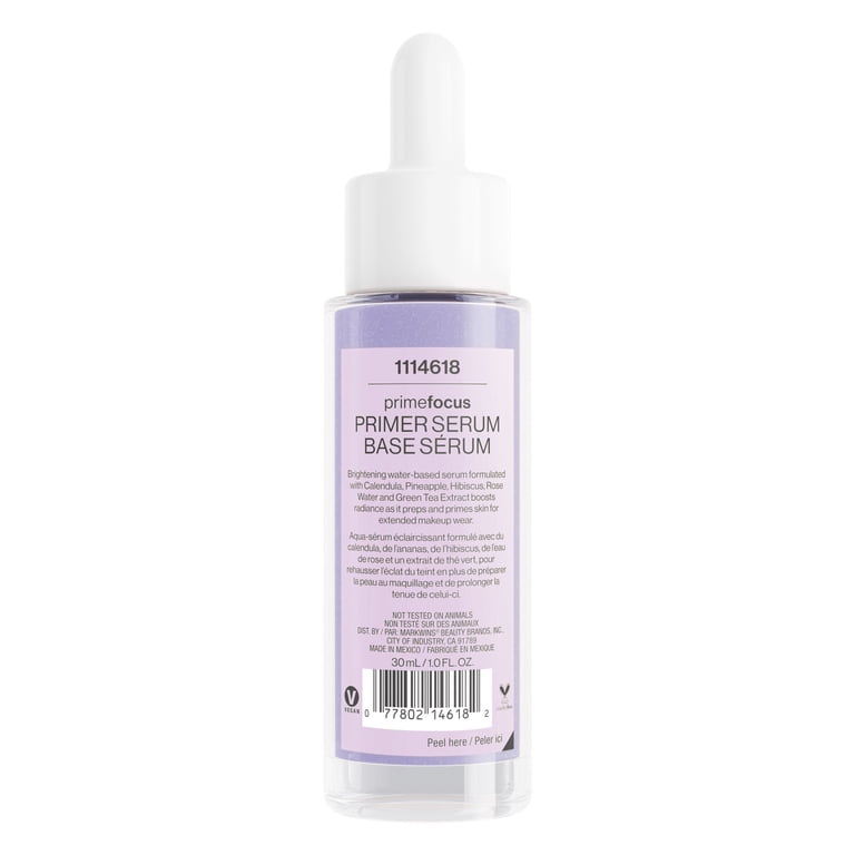 Wet n Wild Prime Focus Pore Minimizing Primer Serum, 1 oz photo 8