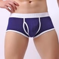 thumbnail image 4 of zuwimk Mens Underwear Men's Total Support Pouch Boxer Brief Z-Blue,M, 4 of 5