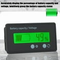 thumbnail image 3 of Battery Capacity Display Battery Monitor Indicator LCD Voltage Meter Water Proof PVC Film, 3 of 7